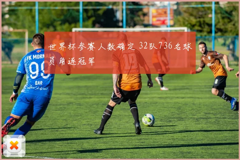 世界杯参赛人数确定 32队736名球员角逐冠军