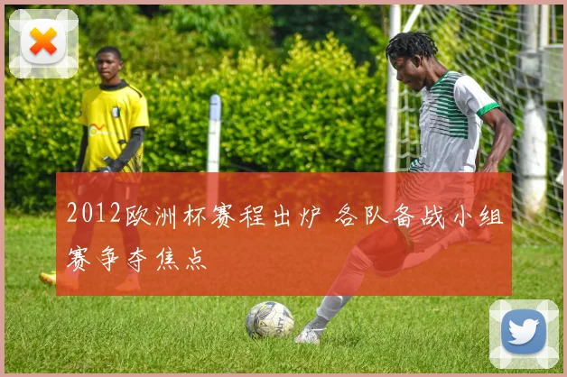 2012欧洲杯赛程出炉 各队备战小组赛争夺焦点
